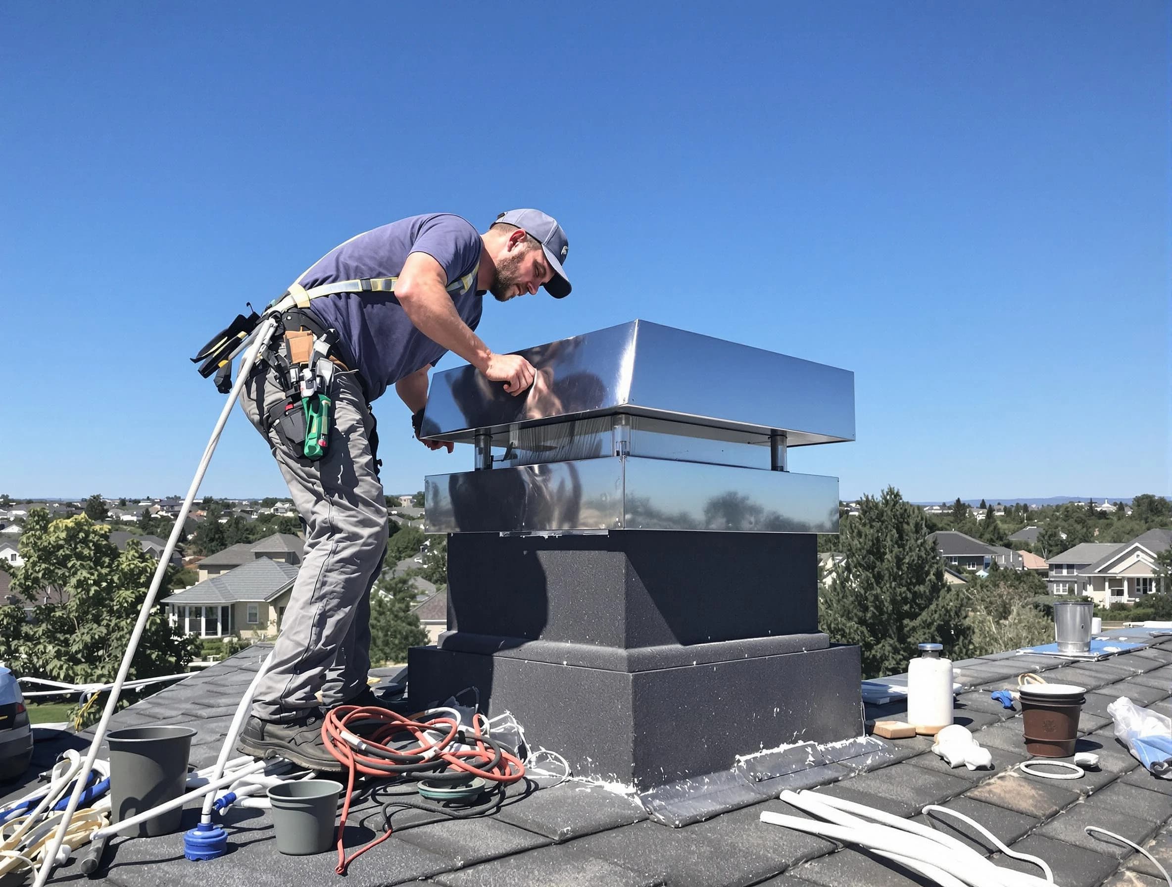 Chimney Cap Services service in Spencer, OK